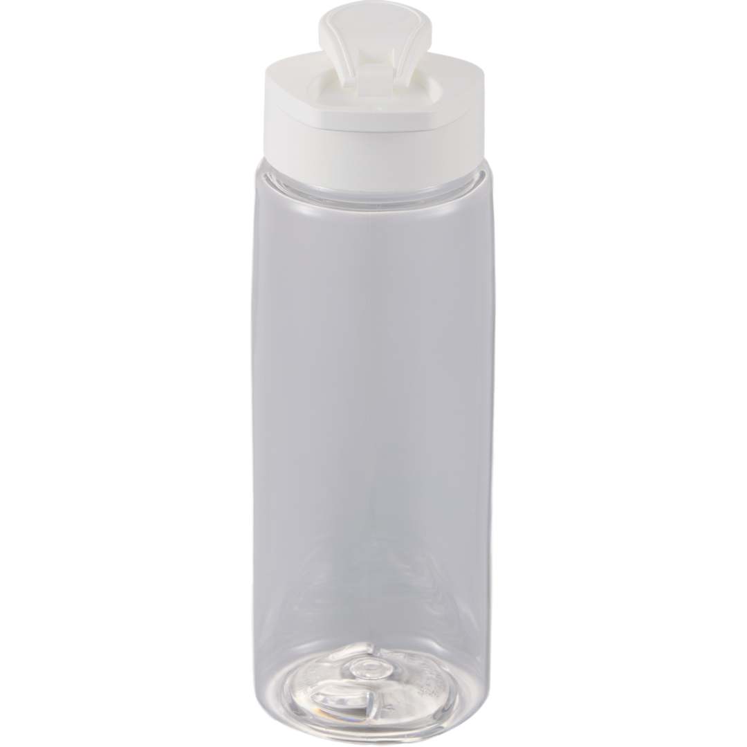 Rear View of Clear The Flair Drink Thru Lid 26 oz. plain