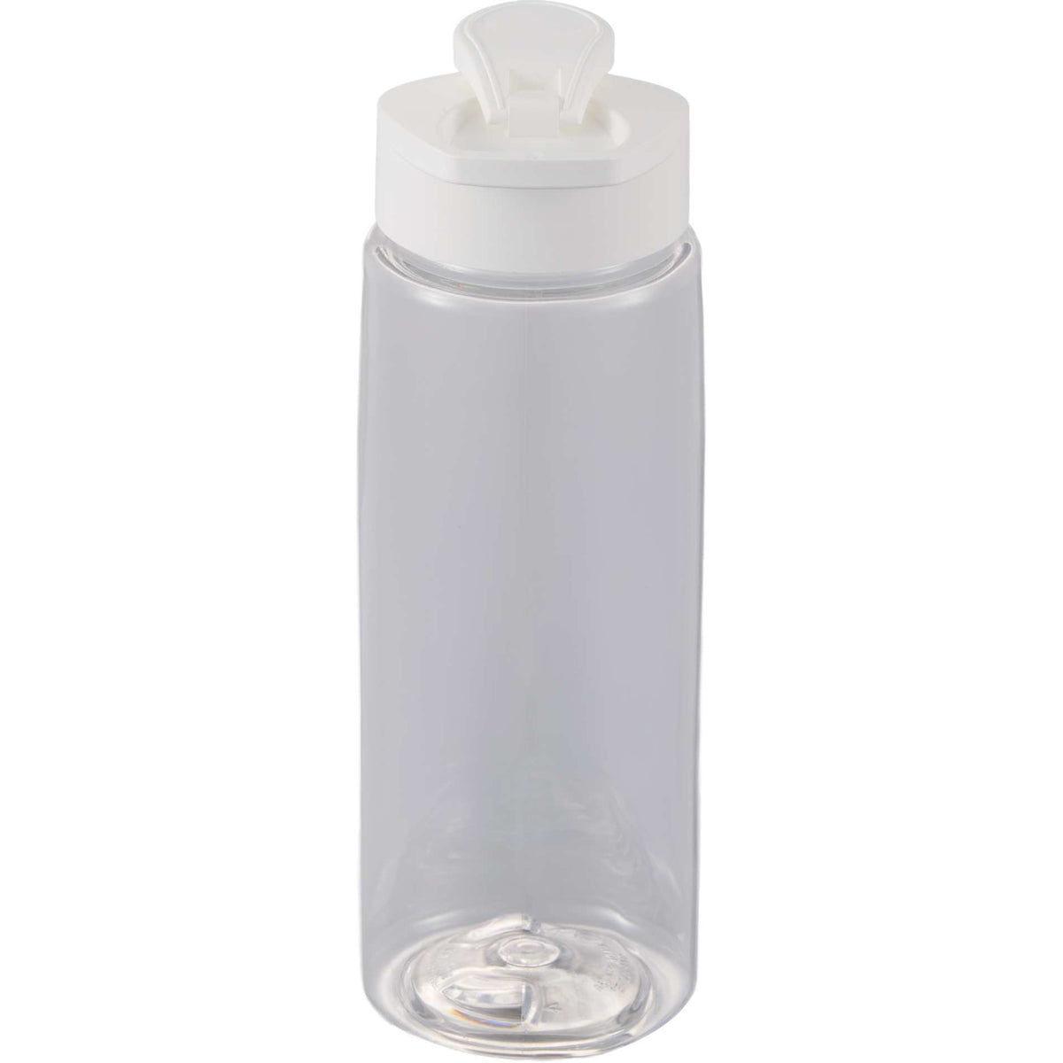 Rear View of Clear The Flair Drink Thru Lid 26 oz. plain