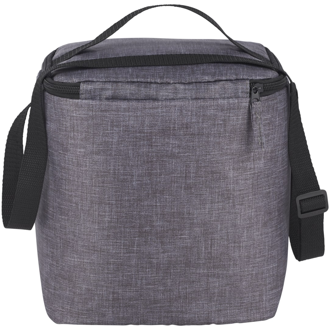 Rear View of Gray Excursion Recycled 6 Can Lunch Cooler