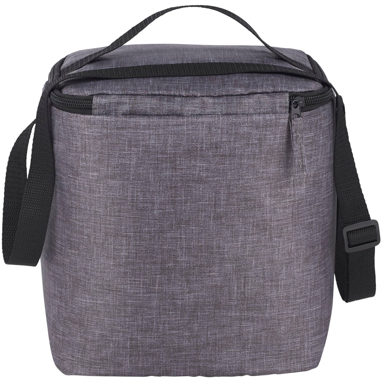 Rear View of Gray Excursion Recycled 6 Can Lunch Cooler
