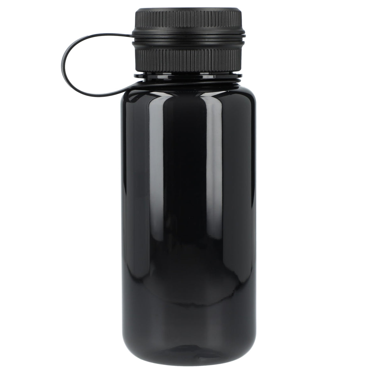Rear View of Gray Quest Tritan™ Renew Sports Bottle 30oz plain