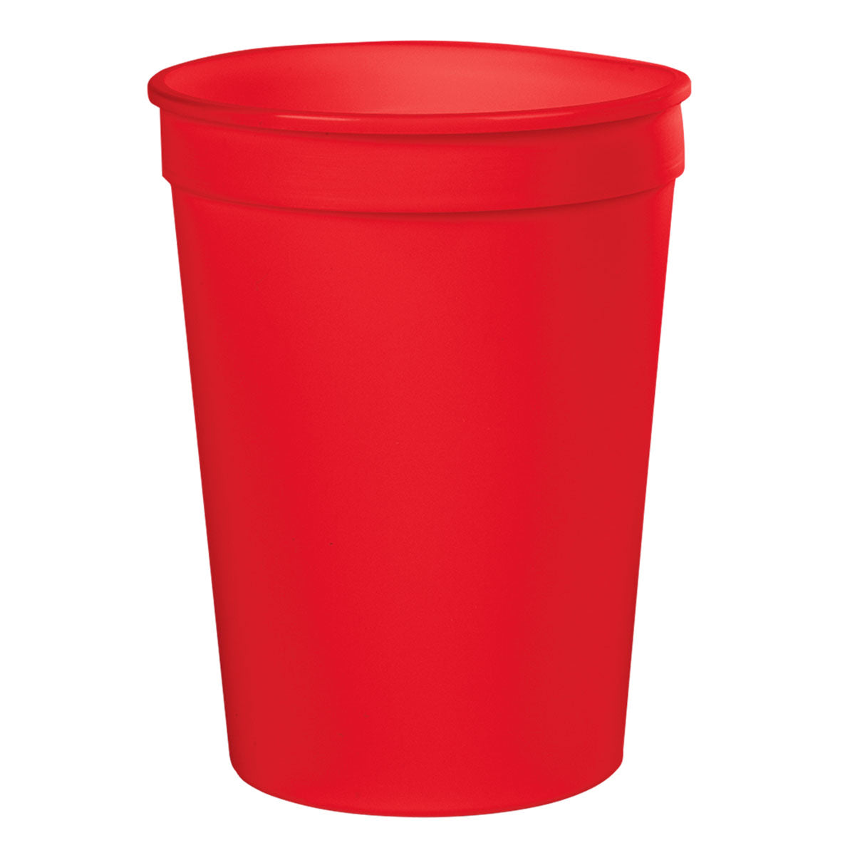 RED 12 Oz. Big Game Stadium Cup plain grouped