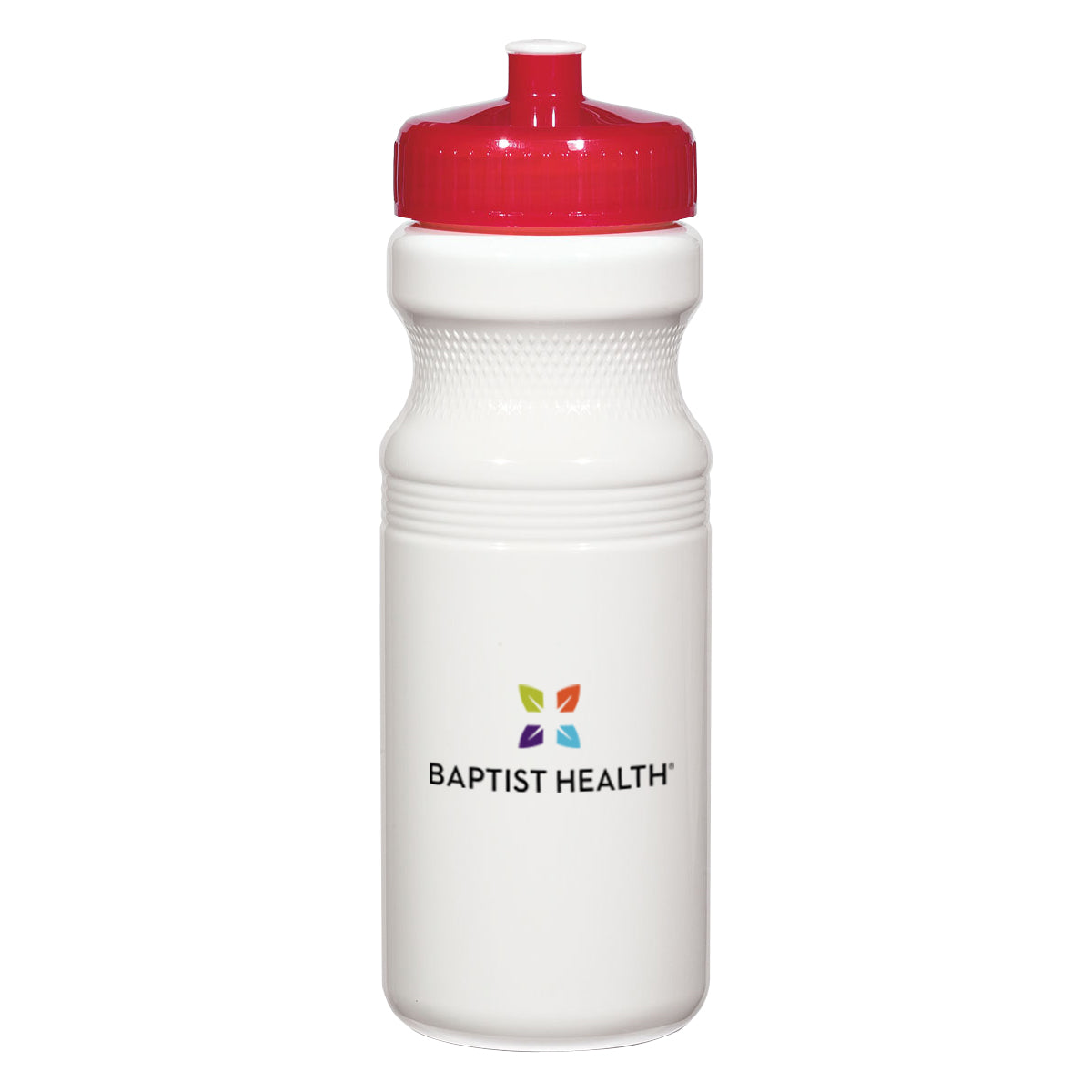RED 24 Oz. Poly-Clear™ Fitness Bottle  grouped