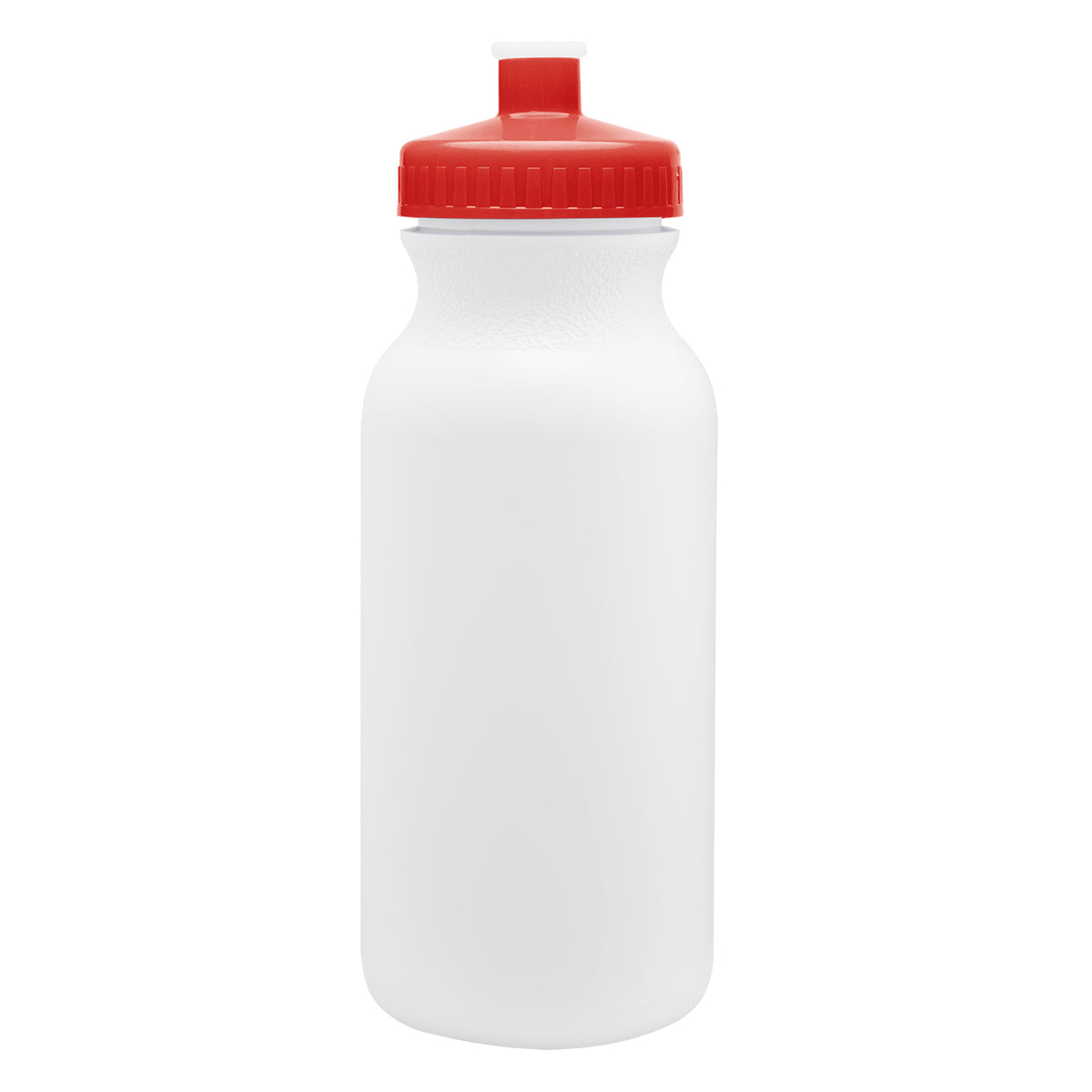 RED LID 20 Oz. Full Color Thrive Bike Bottle plain grouped