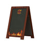 Chalkboard In-Stock Wood A-frame Sidewalk Sign