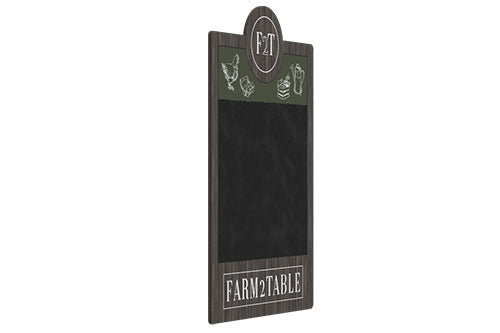 Wood Look Chalkboard 24″ x 36″