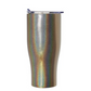 27 oz. iridescent stainless steel travel tumbler