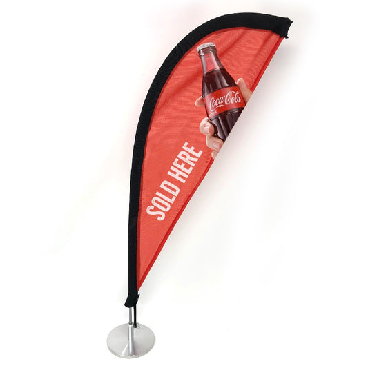 TEARDROP TABLE TOP BANNER