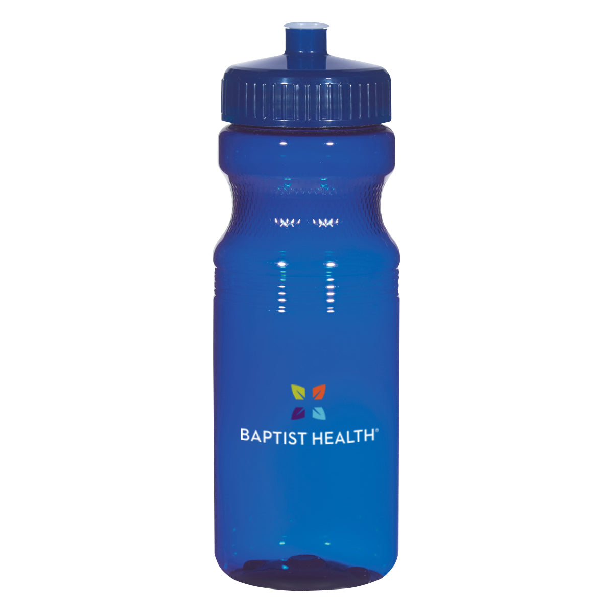 TRAN NAVY 24 Oz. Poly-Clear™ Fitness Bottle  grouped