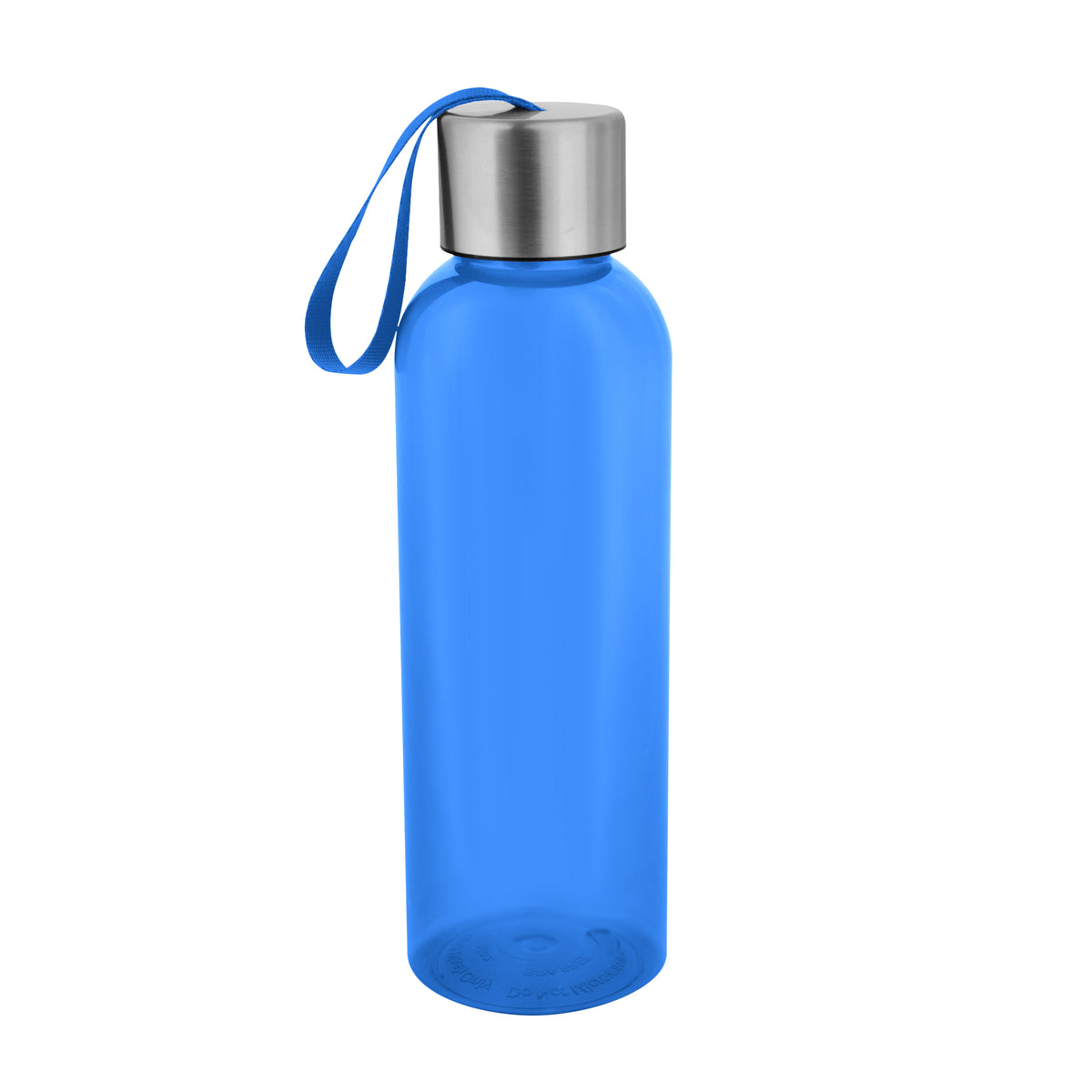TRANSLUCENT BLUE 20 Oz. Jaclyn RPET Bottle plain grouped