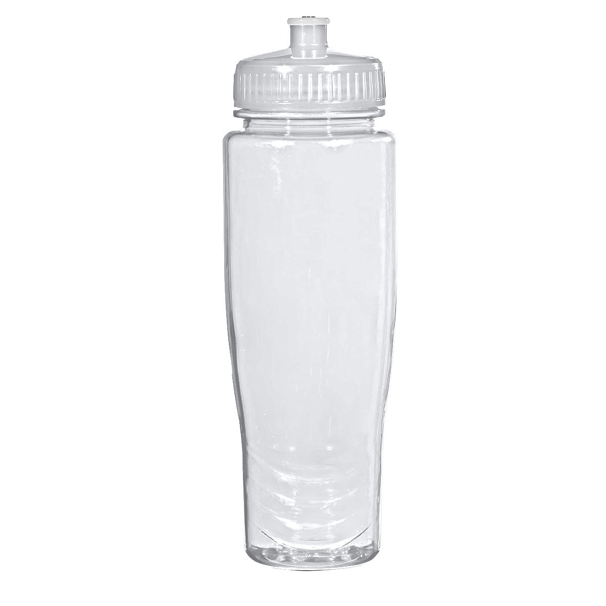 TRANSLUCENT CLEAR 28 Oz. Poly-Clean™ Plastic Bottle plain grouped