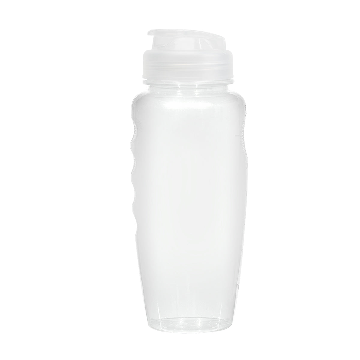 TRANSLUCENT CLEAR 30 Oz. Poly-Clear™ Gripper Bottle plain grouped