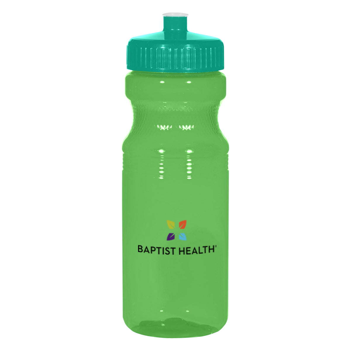 TRANSLUCENT GREEN 24 Oz. Poly-Clear™ Fitness Bottle  grouped