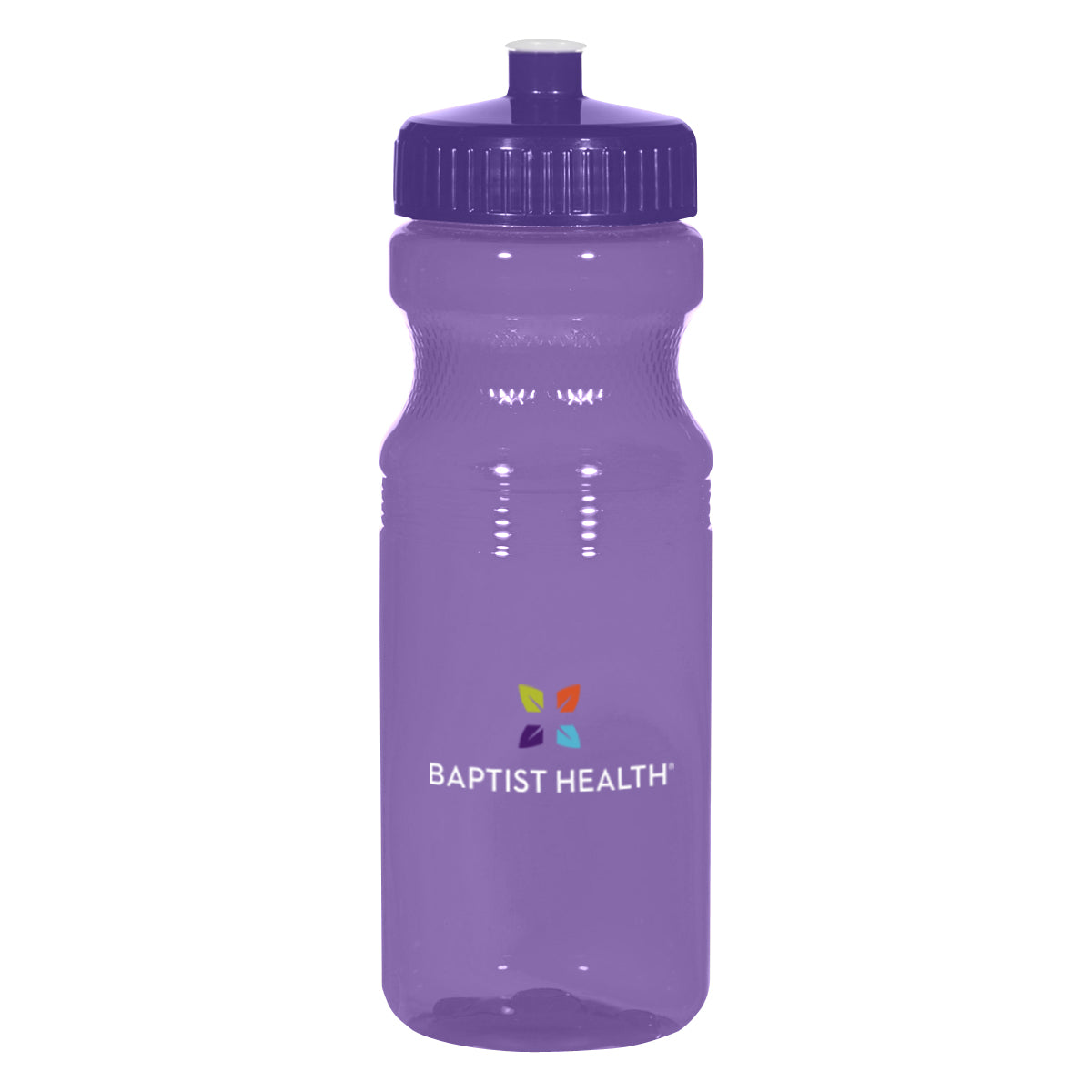 TRANSLUCENT PURPLE 24 Oz. Poly-Clear™ Fitness Bottle  grouped