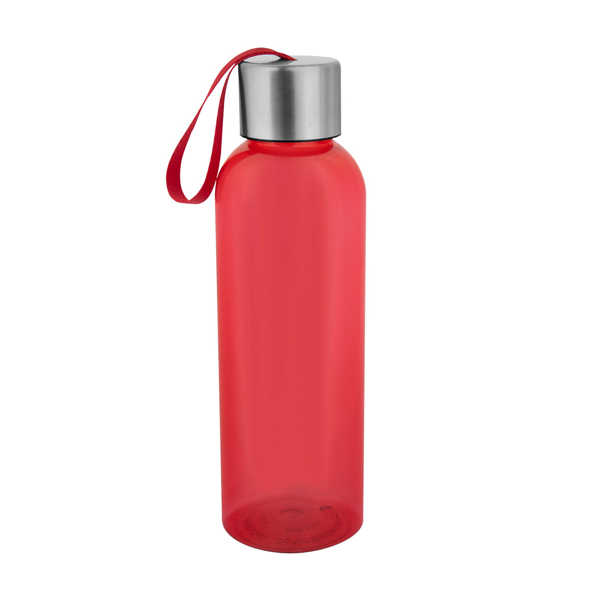 TRANSLUCENT RED 20 Oz. Jaclyn RPET Bottle plain grouped