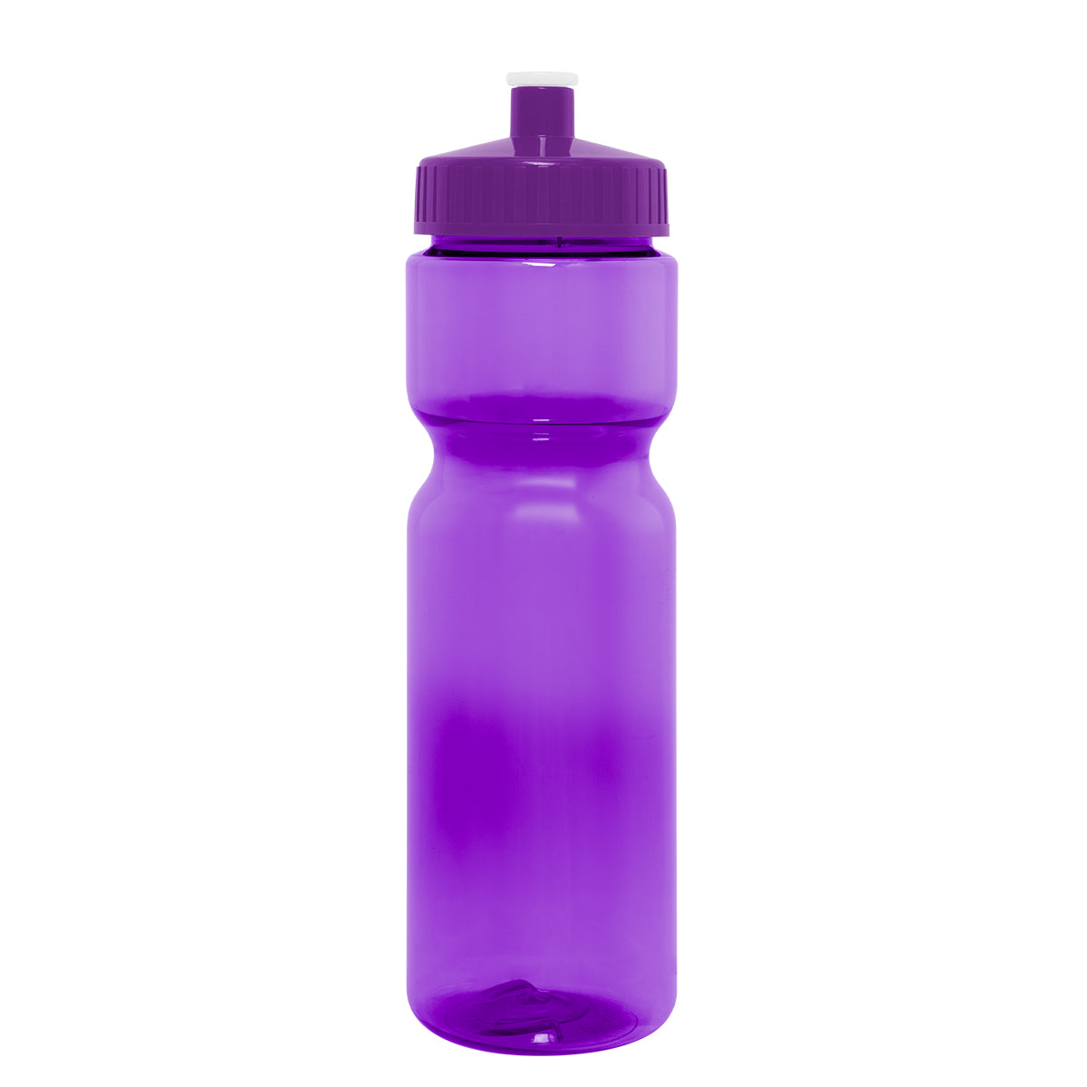 TRANSLUCENT VIOLET 28 Oz. Full Color Pace Bottle plain grouped