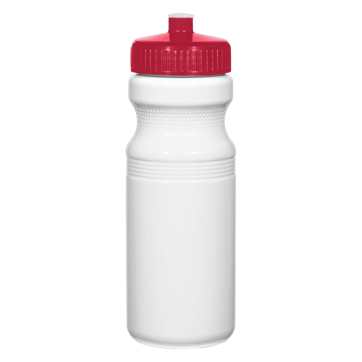 WHITE BOTTLE 24 Oz. Poly-Clear™ Fitness Bottle plain grouped