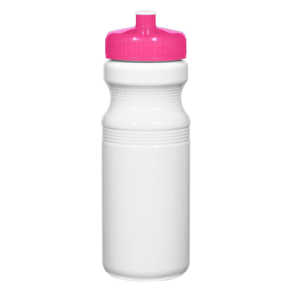 WHITE BOTTLE 24 Oz. Poly-Clear™ Fitness Bottle plain grouped