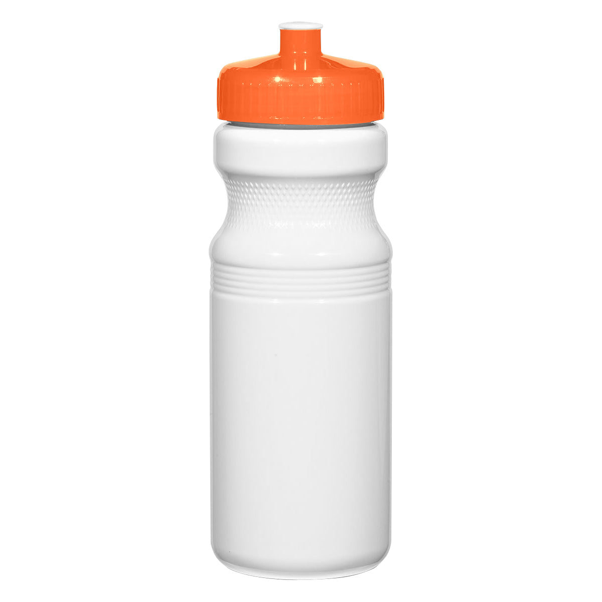 WHITE BOTTLE 24 Oz. Poly-Clear™ Fitness Bottle plain grouped