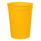 YELLOW 12 Oz. Big Game Stadium Cup plain grouped