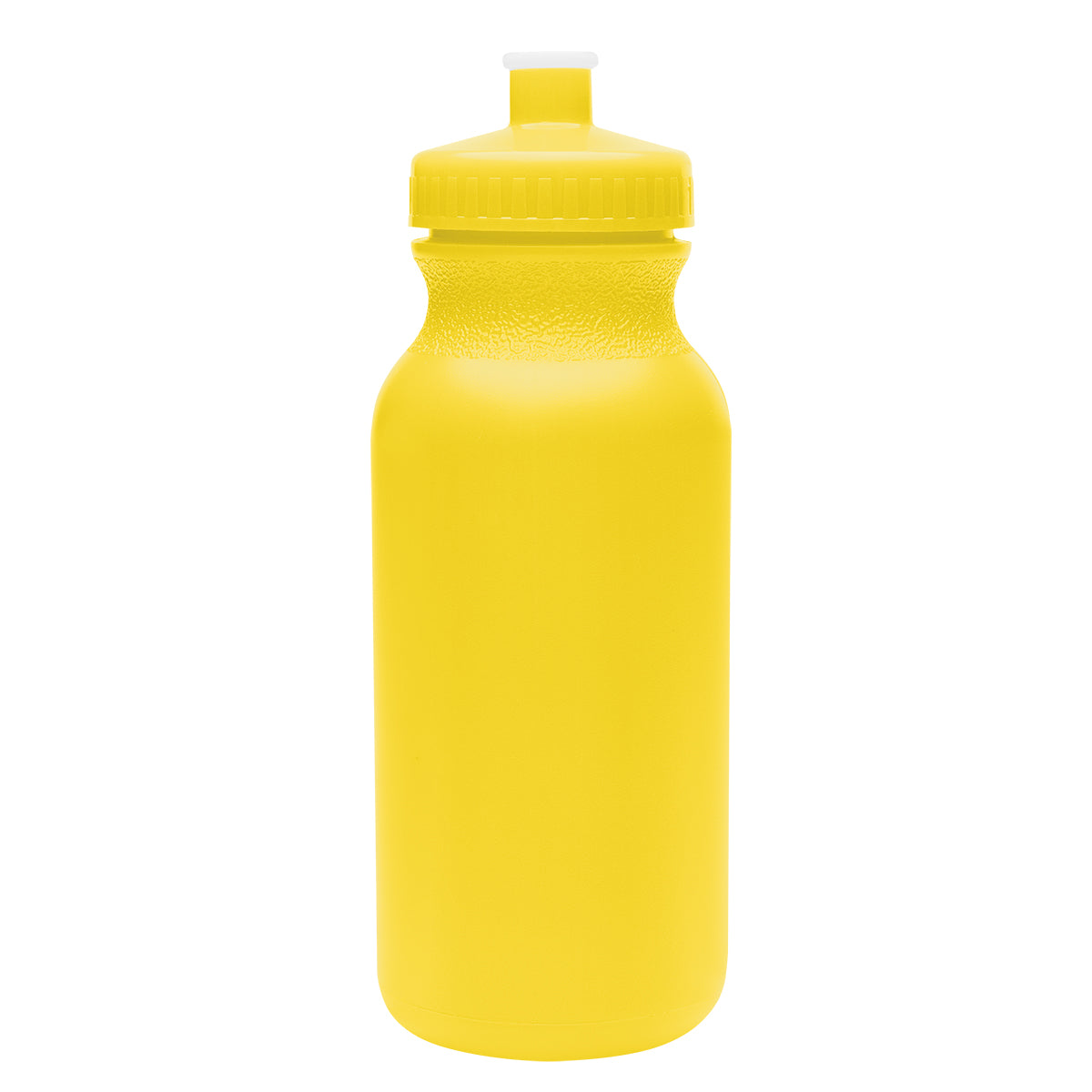 YELLOW 20 Oz. Full Color Thrive Bike Bottle Colors plain grouped