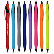 ELLIE RUBBERIZED DART PEN