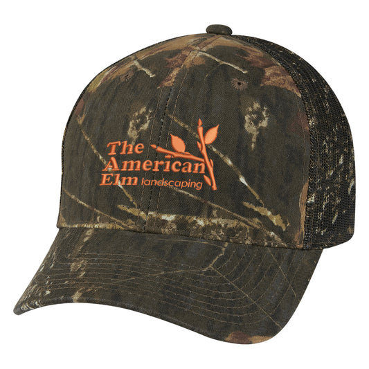 Realtree® And Mossy Oak® Hunter's Retreat Mesh Back Camouflage Cap