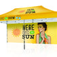 PREMIUM TENT 10'x20' w/ Full Color Canopy and Back Wall