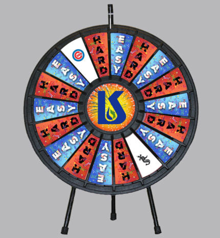 18-slot Tabletop Classic Prize Wheel