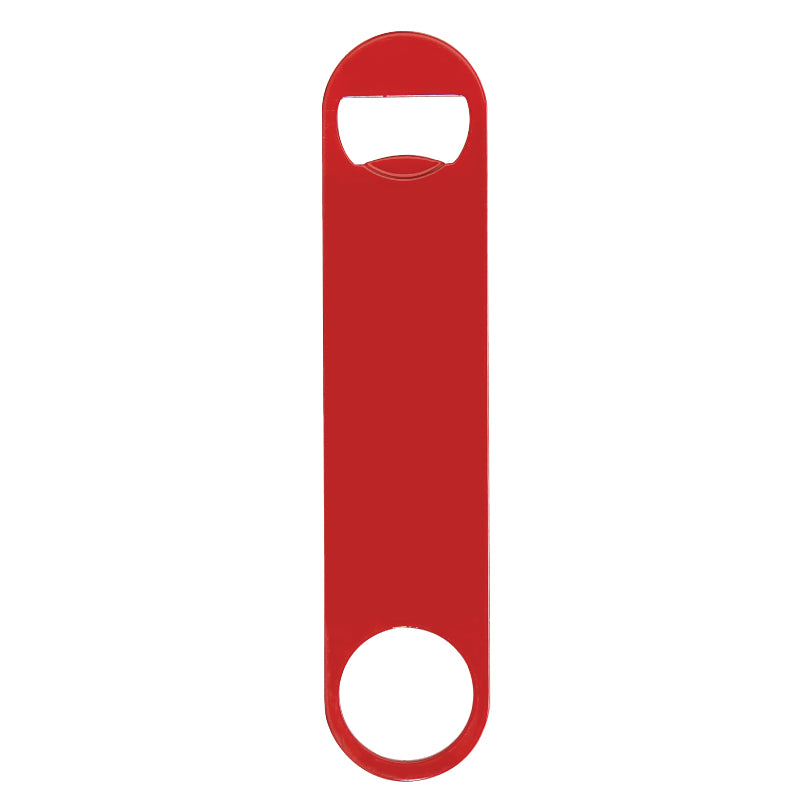 Paddle Powder Coated Steel Bottle Opener