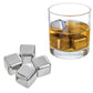 4 Pack Stainless Whiskey Ice Cubes