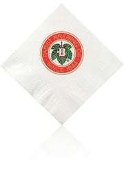 White Beverage Napkins