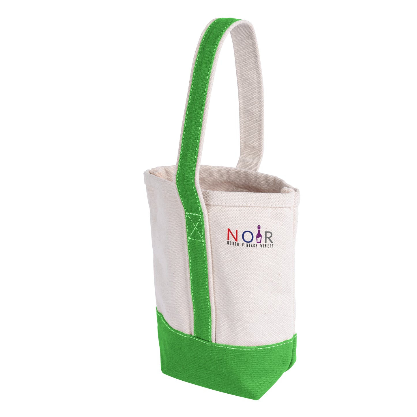 DEUX WINE BOTTLE TOTE BAG