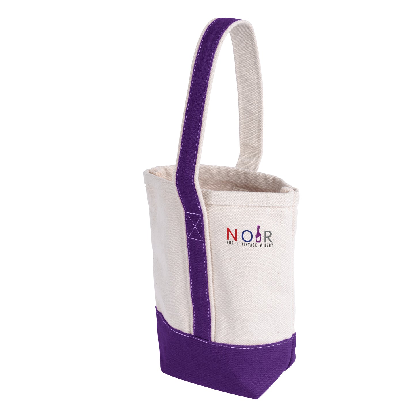 DEUX WINE BOTTLE TOTE BAG