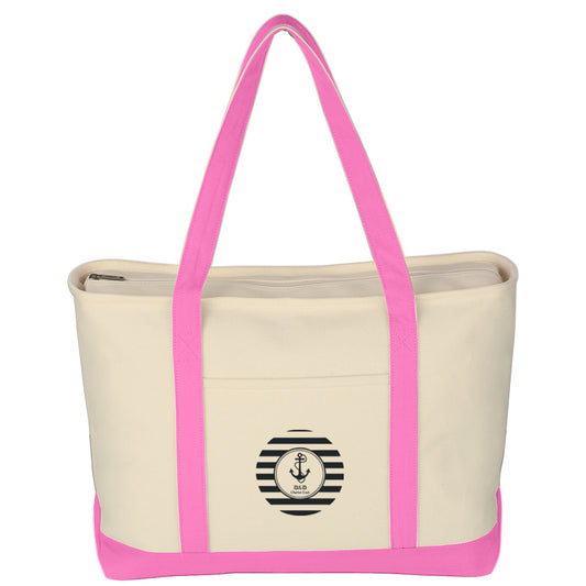 LARGE STARBOARD COTTON CANVAS TOTE BAG