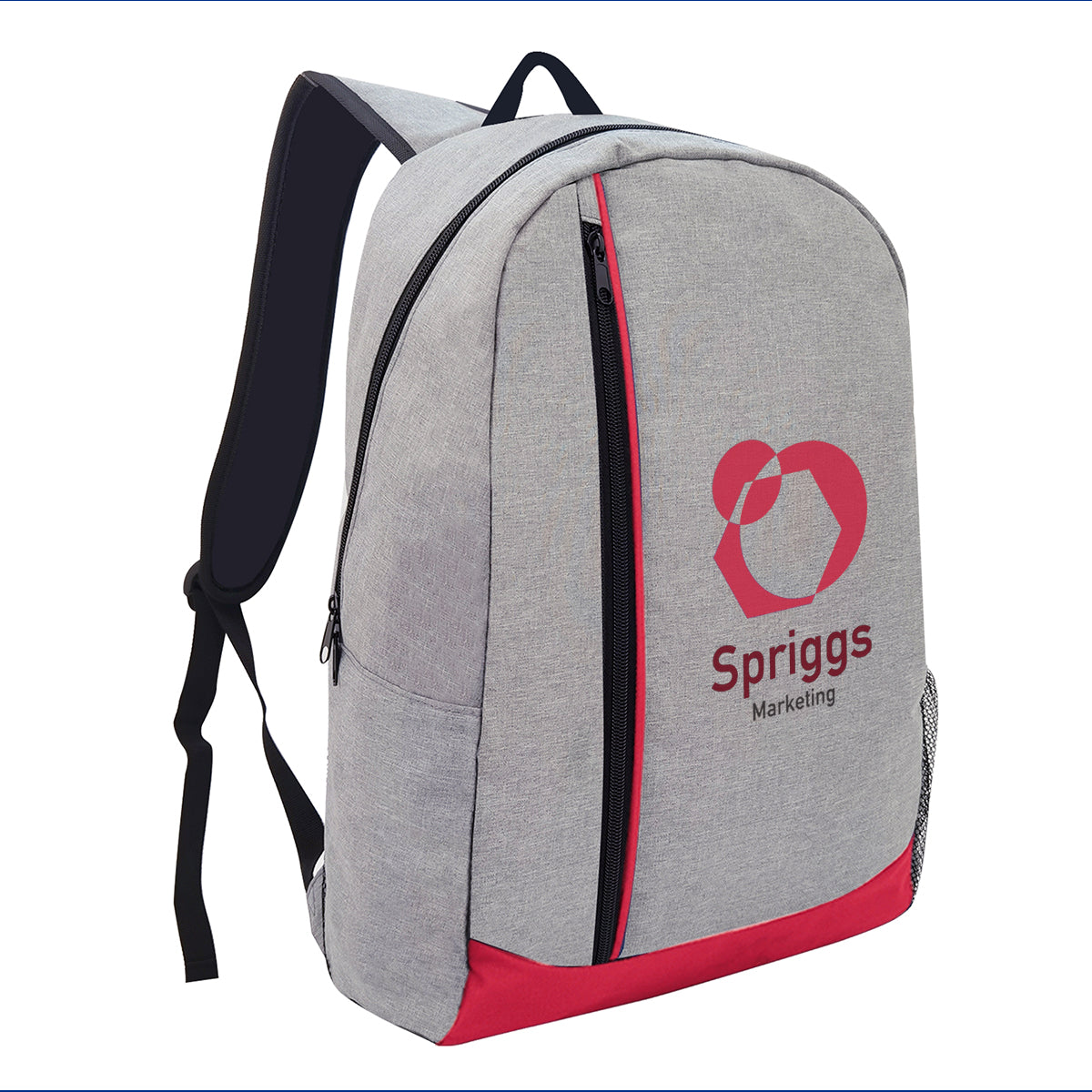 HANCOCK HEATHERED LAPTOP BACKPACK