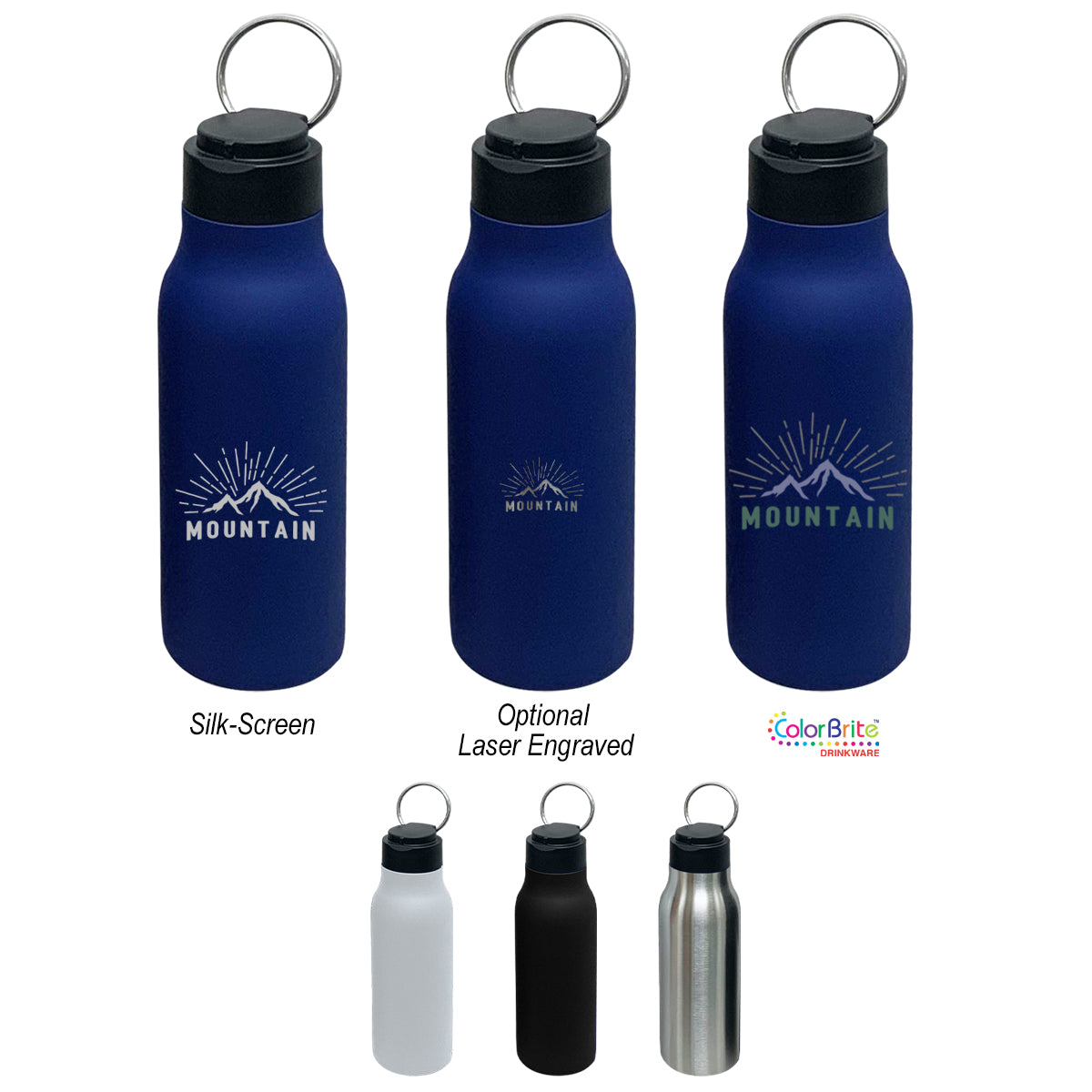 20 OZ. CRUZ STAINLESS STEEL BOTTLE