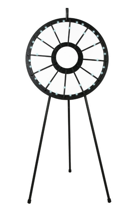 12-slot Floor stand Classic Prize Wheel with Lights