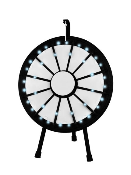 12-slot Tabletop Classic Prize Wheel with Lights