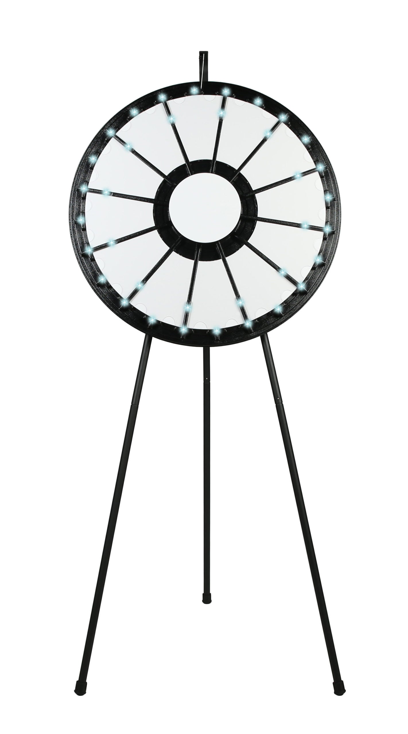 12 to 24-slot Floor stand Classic Prize Wheel with Lights