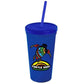 24 oz. Stadium Cup with Straw and Lid - Digital