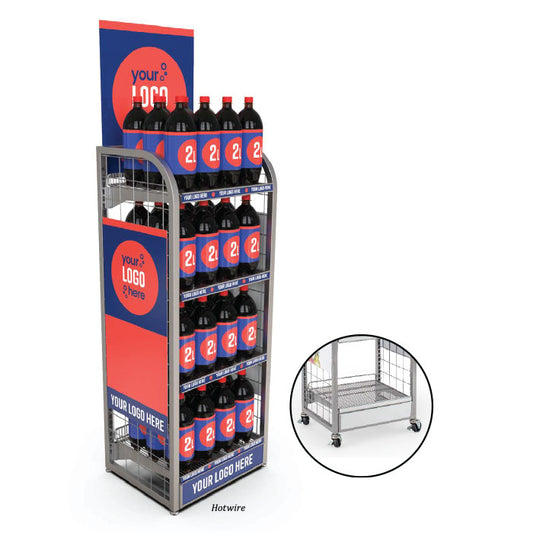 HotRack Wire Display Stand