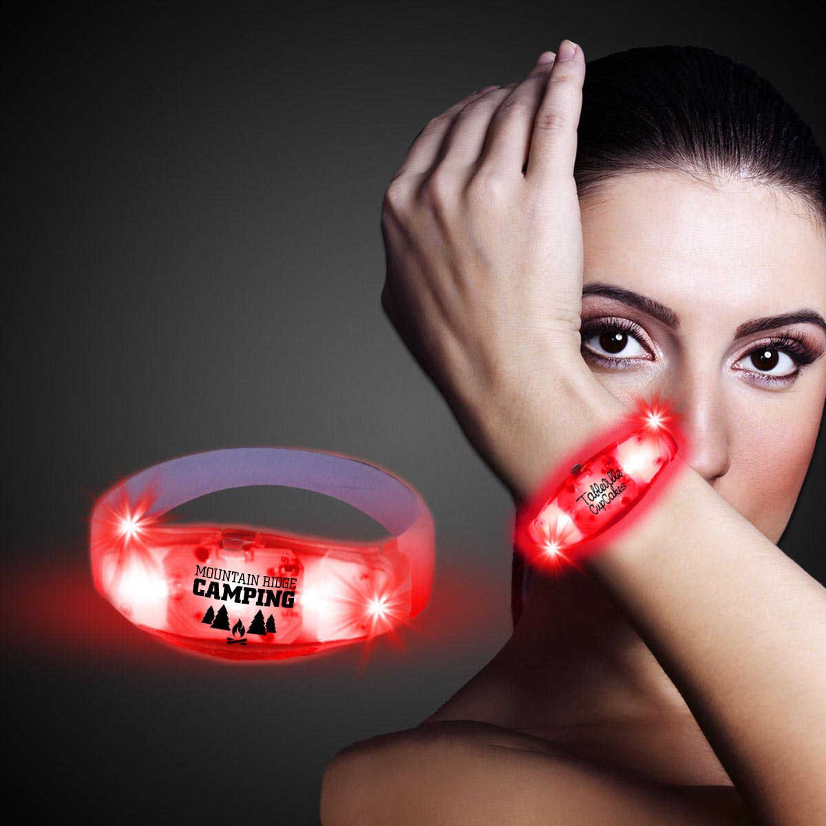 LED Stretchy Bangle Bracelets