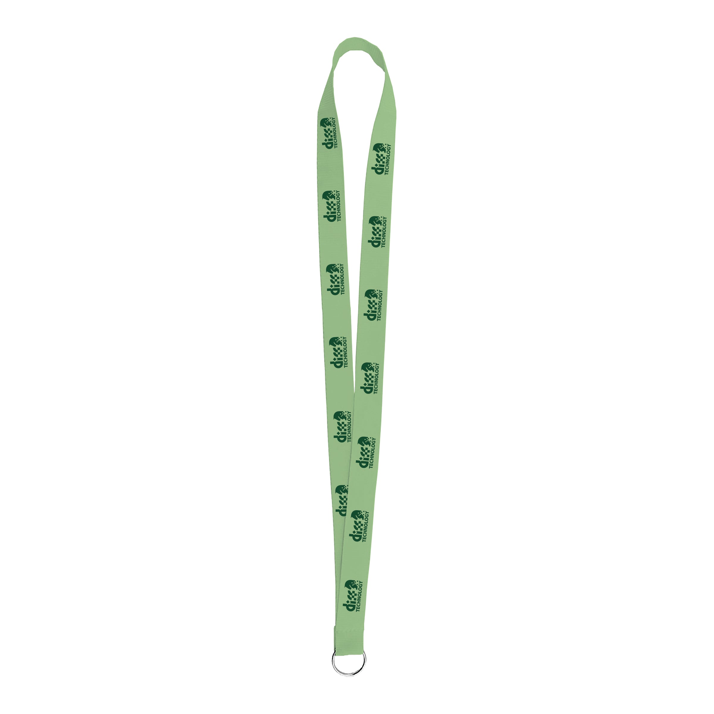 Sewn Screen Printed Polyester Value Lanyard