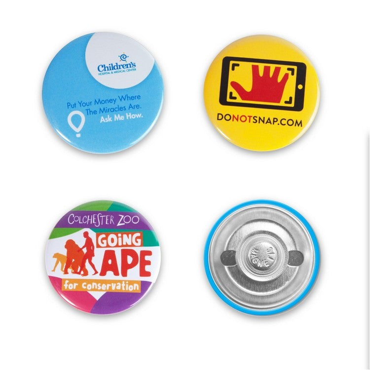 1.5" Circle Celluloid Magnet Back Buttons
