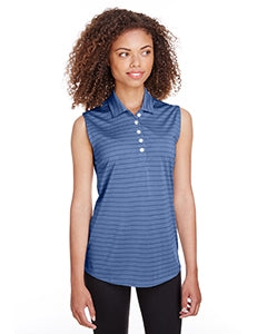 PUMA GOLF Ladies' Rotation Stripe Sleeveless Polo