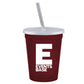 16 oz. Stadium Cup with Lid & Straw