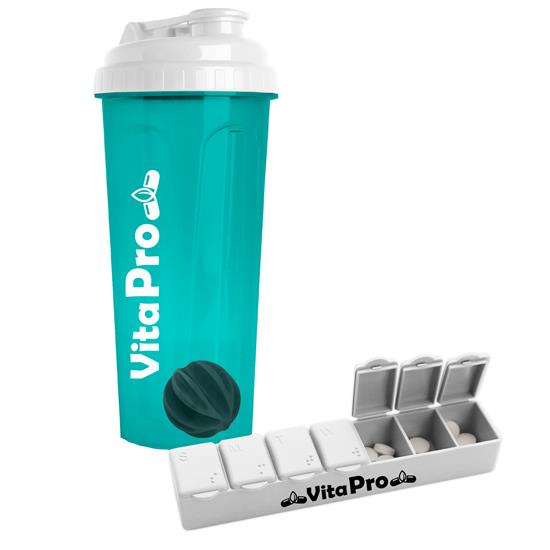 24 Oz Endurance Tumbler With 7-Day Pill Case