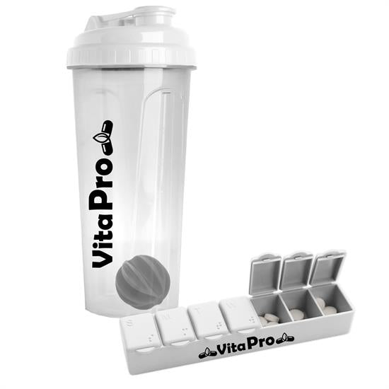 24 Oz Endurance Tumbler With 7-Day Pill Case