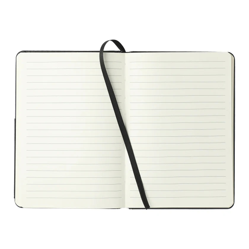 5" X 7" ELASTIC PHONE POCKET NOTEBOOK
